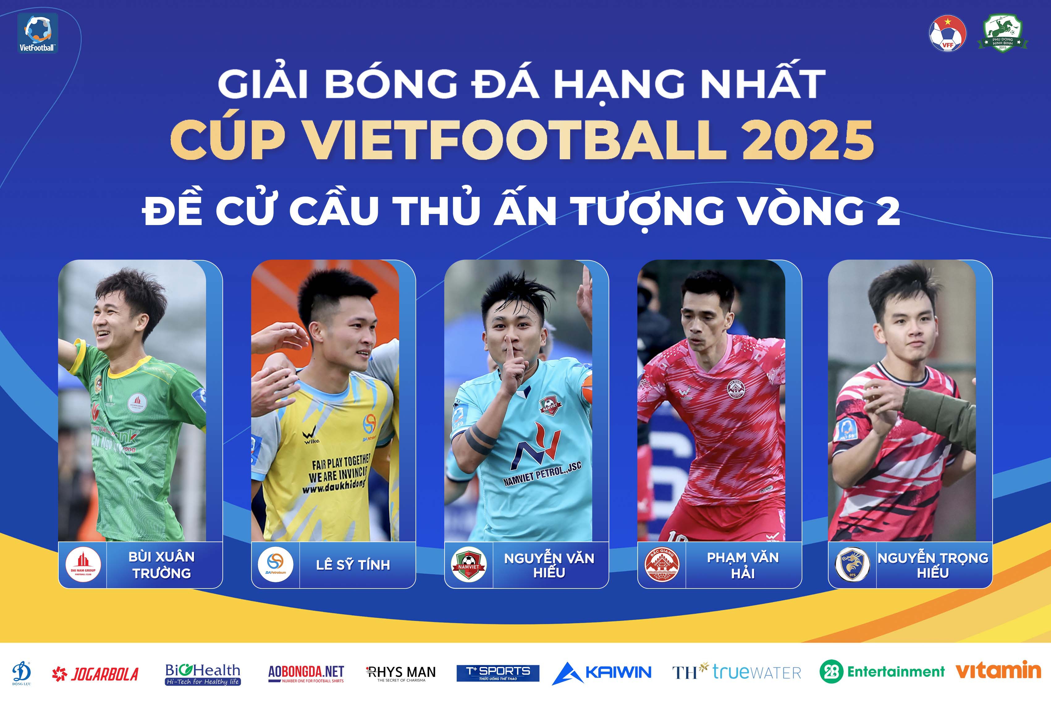 Bình chọn cầu thủ ấn tượng vòng 2 HL1-S9